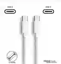 Cargador Iphone Tipo C Genérico Cable Iphone 1 Metro