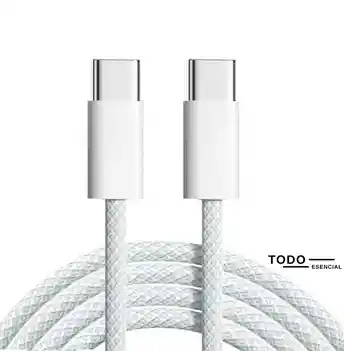 Cargador Iphone Tipo C Genérico Cable Iphone 1 Metro