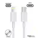 Cargador Iphone Usb-c To Lighting 2m Generico Cable Iphone