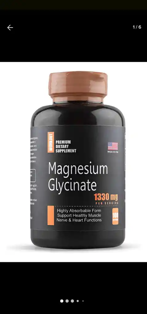 Glicinato De Magnesio Workout