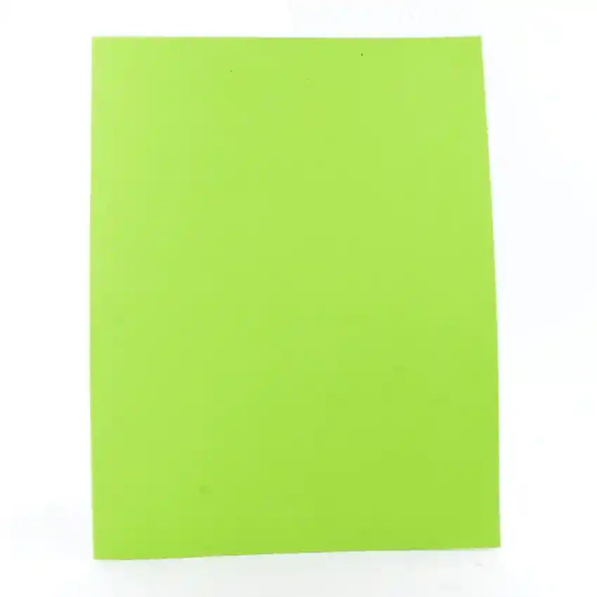 Foami Verde Lima Medio Pliego O 4 Cartas