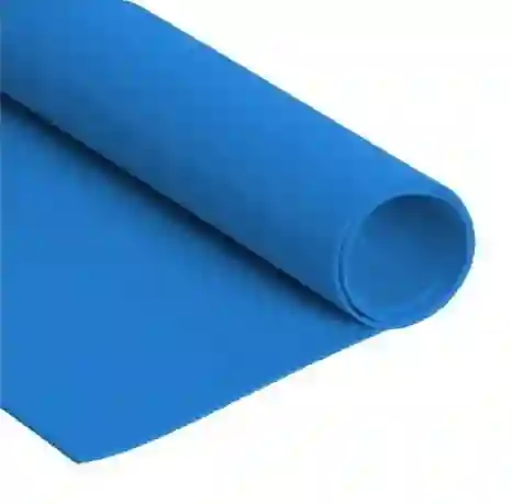 Foami Azul Medio Pliego O 4 Cartas