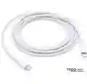 Cargador Iphone Usb-c To Lightning Generico Cable 1 Metro