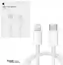 Cargador Iphone Usb-c To Lightning Generico Cable 1 Metro