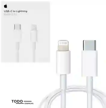 Cargador Iphone Usb-c To Lightning Generico Cable 1 Metro
