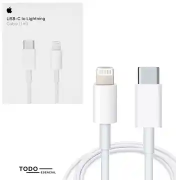 Cargador Iphone Usb-c To Lightning Generico Cable 1 Metro