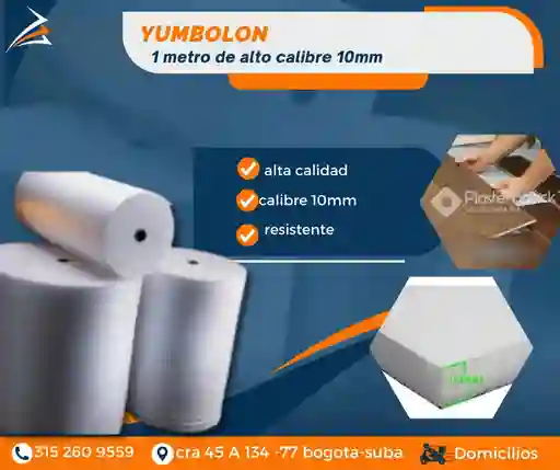 Yumbolon De 1 Metro De Alto X 1 Metro De Largo Calibre 10 Mm Empaque Y Embalaje