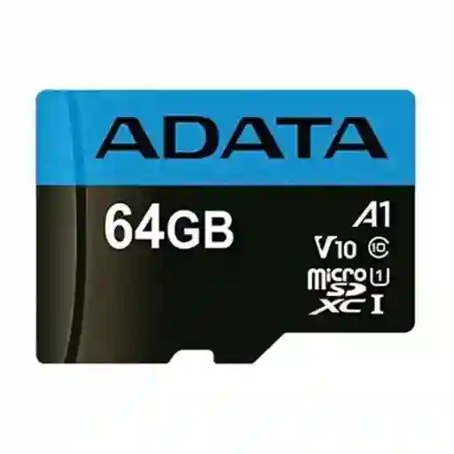 Memoria Micro Sd Adata 64gb Clase 10 Con Adaptador