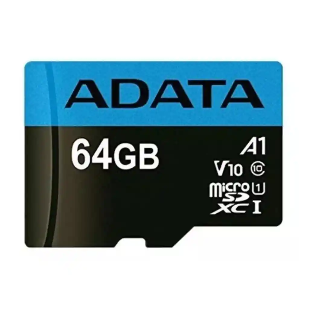 Memoria Micro Sd Adata 64gb Clase 10 Con Adaptador