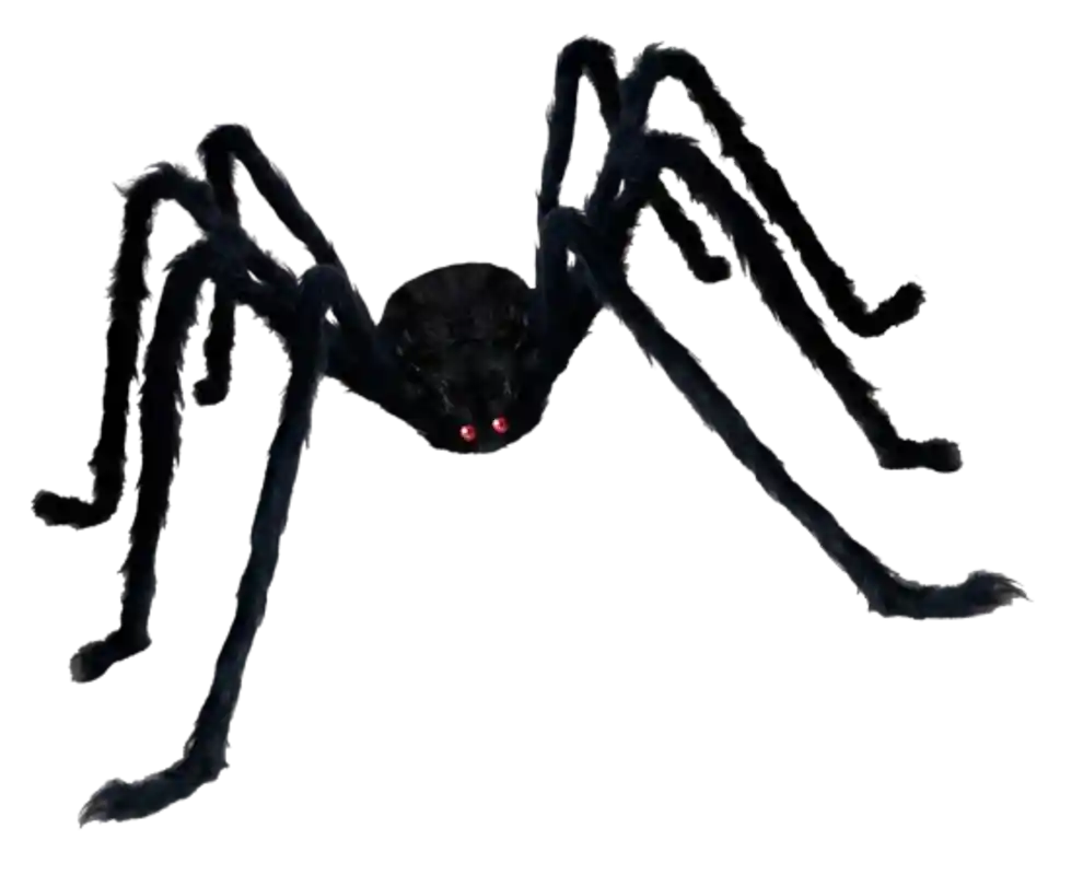 Araña Peluda Gigante 75 Cm Decoracion Halloween