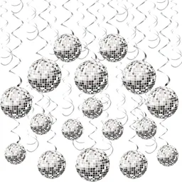 Guirnalda Espiral Colgante Fiesta Bola Disco Decoraciones