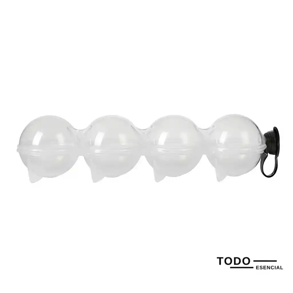 Molde De Hielo Circular De 4 Cavidades