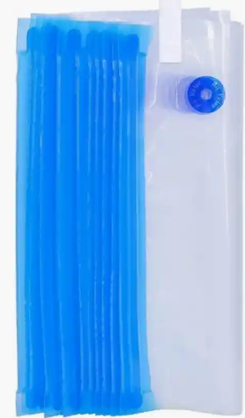 12 Bolsa De Cierre Hermetico Empaque Al Vacio Comida 22x34cm