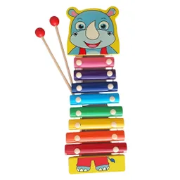 Xilófono Marimba Juguete Niños Bebe Musical Rinoceronte