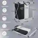 Cesto Organizador De Ropa Sucia 3 Compartimientos Canasta