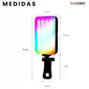 Luz Led Portátil Rgb Spot Mini Para Celular Y Laptop 96 Leds Iluminación Regulable