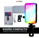 Luz Led Portátil Rgb Spot Mini Para Celular Y Laptop 96 Leds Iluminación Regulable
