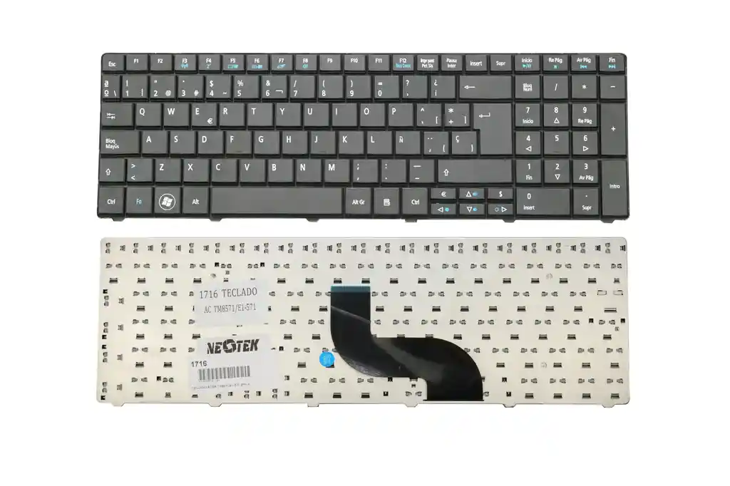 Teclado Ácer Tm8571/e1-571 Sp/la