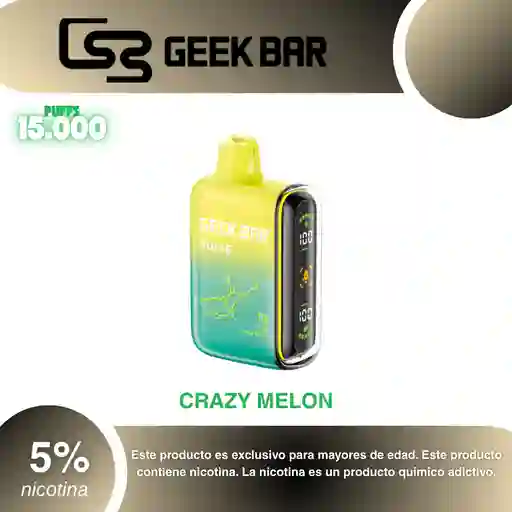Vape Geek Bar Pulse 15.000 Pufs, Crazy Melon 5%