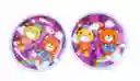 Juego De Raquetas Plásticas Con Bola Pegajosa De Chupas