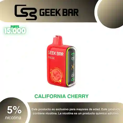 Vape Geek Bar Pulse 15.000 Pufs, California Cherry 5%