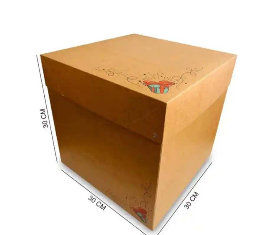 Caja Carton Crudo 30 X 30 X 30cm