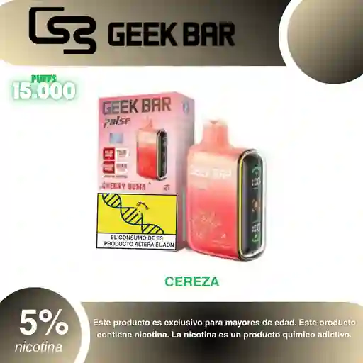 Vape Geek Bar Pulse 15.000 Pufs, Cherry Bomb 5%