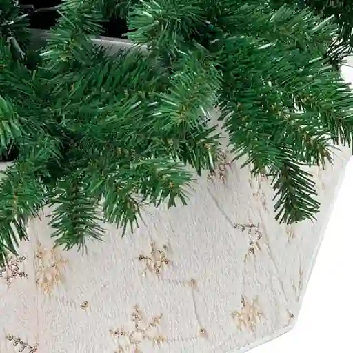 Base De Arbol Santini 50 Cm Blanco Poliester