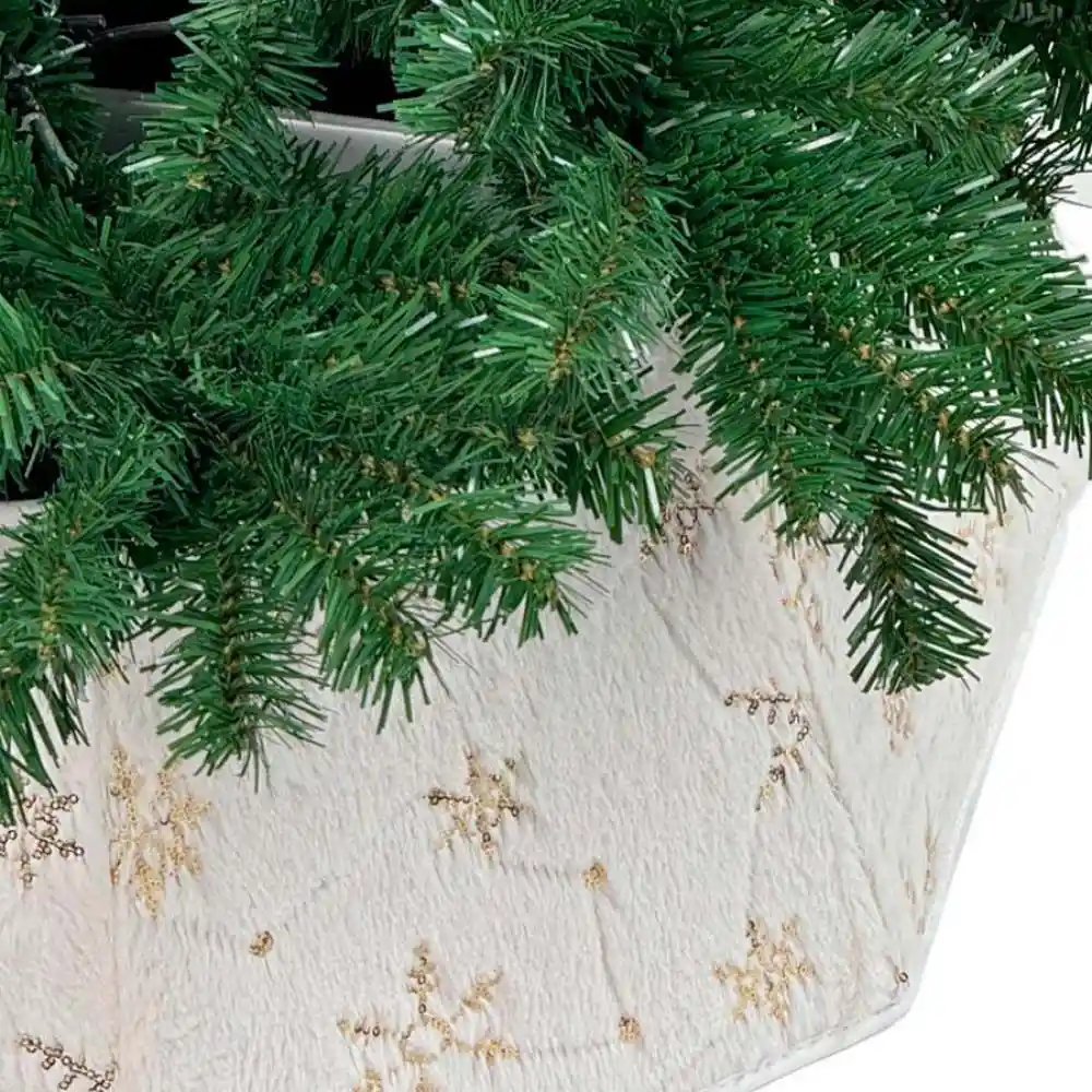 Base De Arbol Santini 50 Cm Blanco Poliester