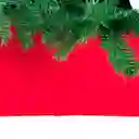 Base De Arbol Santini Cuadrado 38 Cm Rojo Poliester