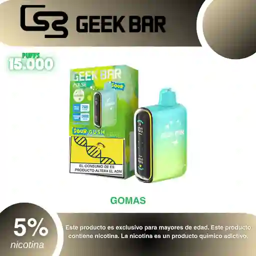 Vape Geek Bar Pulse 15.000 Pufs, Sour Gush 5%