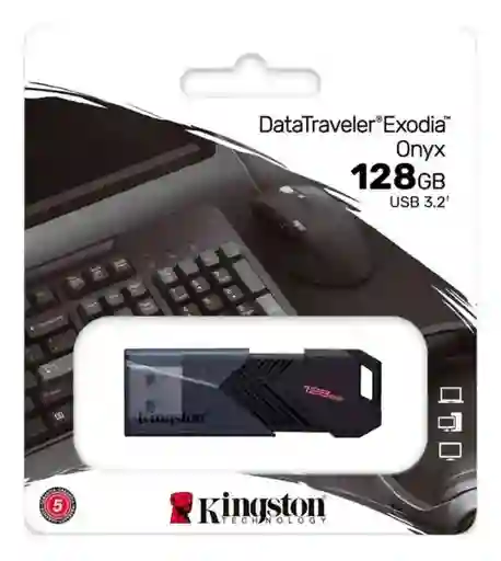 Memoria Usb Kingston 128gb Exodia Onyx 3.2