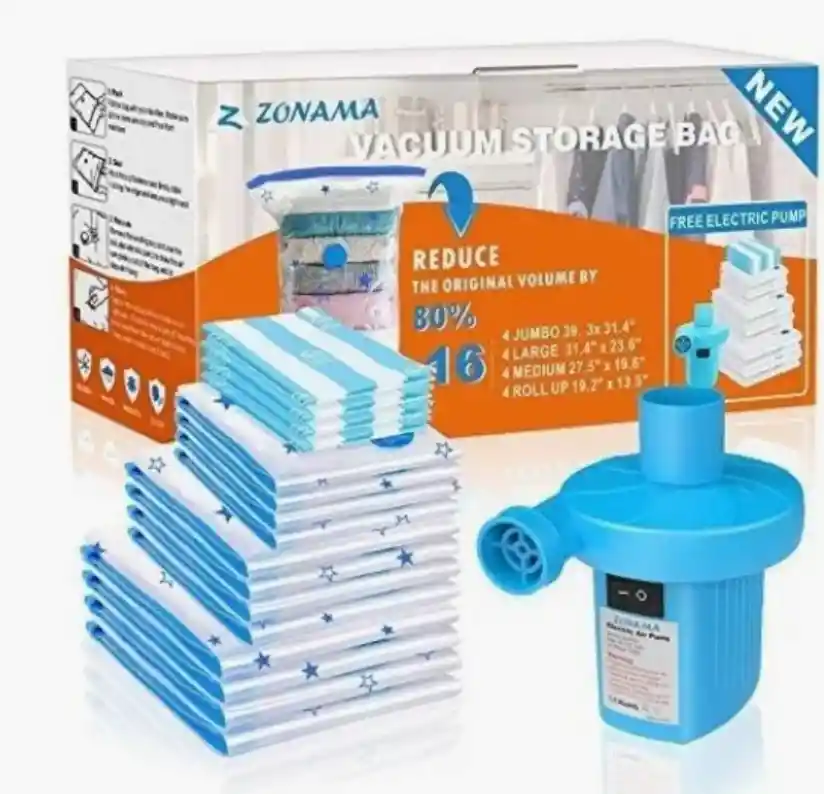 5 Bolsa Vacio 80x60 Bomba Elect - Kg A $16662