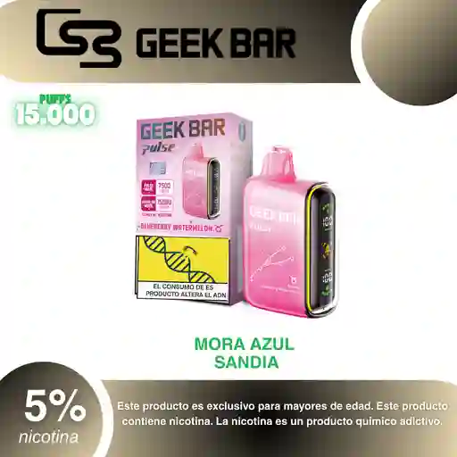 Vape Geek Bar Pulse 15.000, Blueberry Watermelon 5%