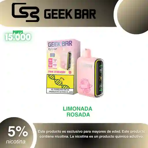 Vape Geek Bar Pulse 15.000, Pink Lemonade 5%