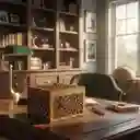 Caja De Madera Cuadrada Decorativa 2