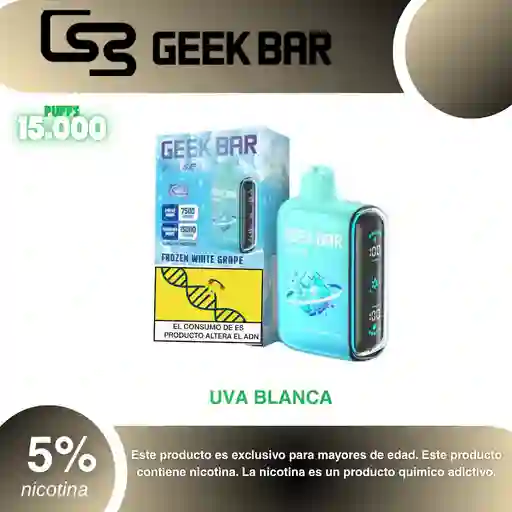 Vape Geek Bar Pulse 15.000, Frozen White Grape 5%