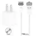 Cargador Iphone 5w Generico Lightning To Usb Cable + Cubo