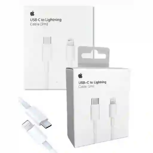 *2 Und Cable Iphone Usb C A Lightning De 2 Metro 1.1 Iphone