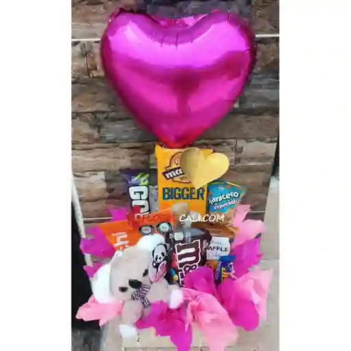 Ancheta De Dulces Y Llavero