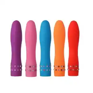 Bala Mini Diamantes Silicona Medica