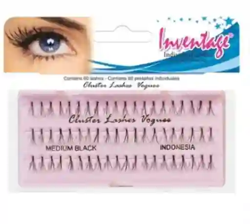 Inventage Pestañas Medium Black