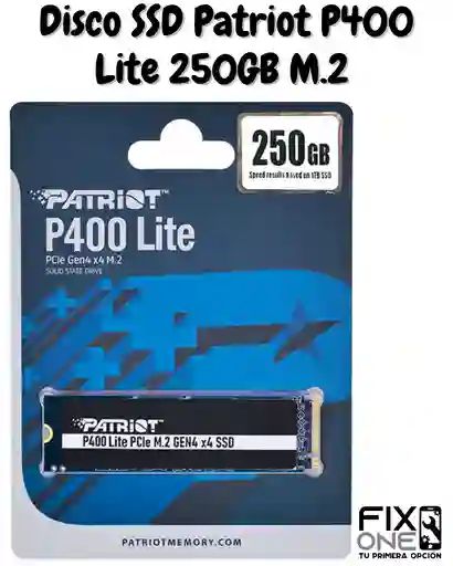 Disco Ssd Patriot P400 Lite 250gb M.2