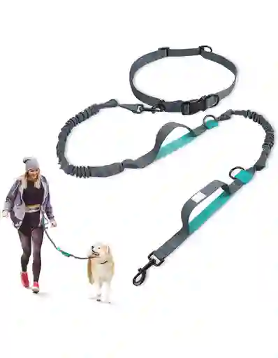 Correa Manos Libres 160 Cm A 2 Mts Manos Libres Trailla Para Perros