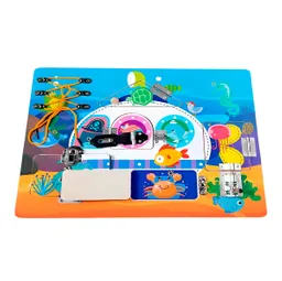 Juego De Mesa Montessori Aprendizaje Animales Marinos