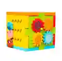 Cubo Didactico Encastre Juguete Enseña Niños Figuras Colores