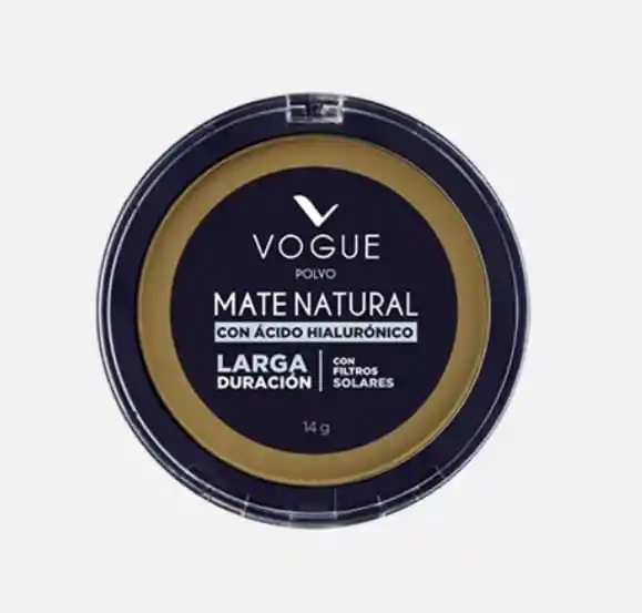 Vogue Polvo Compacto Mate Tono Arena