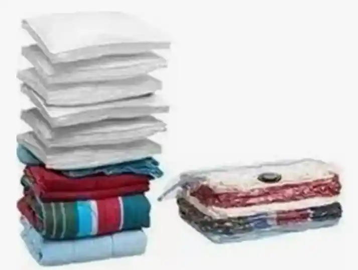 6 Bolsas De Empaque Al Vacío 70x50 No Necesita Bomba