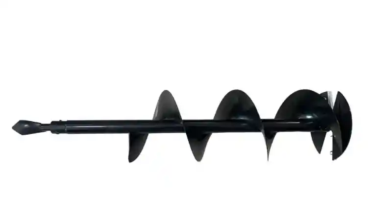 Broca Para Taladro De Tierra Ahoyador Ancho 15cm Largo 80cm