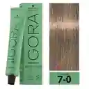 Igora Zero Amm (sin Amoniaco) 7-0 Rubio Medio Natural 60 Ml